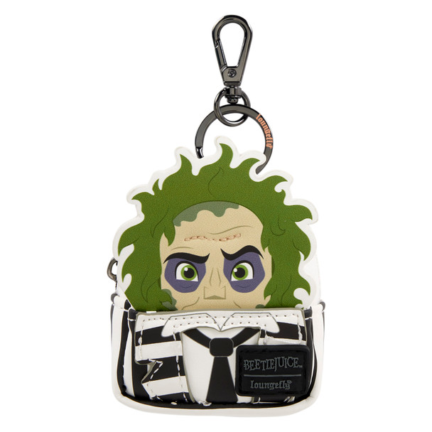 Loungefly Beetlejuice Exclusive Cosplay Mystery Mini Backpack Keychain Charm [ONE RANDOM BAG CHARM]