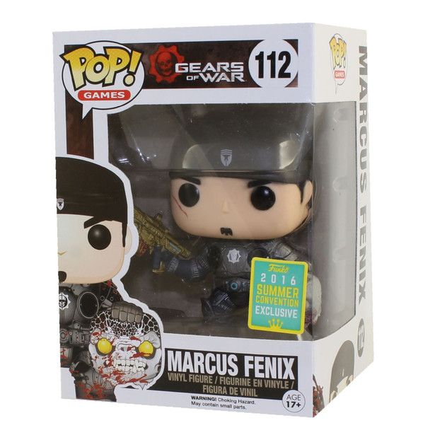 Pop Gears of War Marcus Fenix With Head Golden Lancer Variant #112 Shared