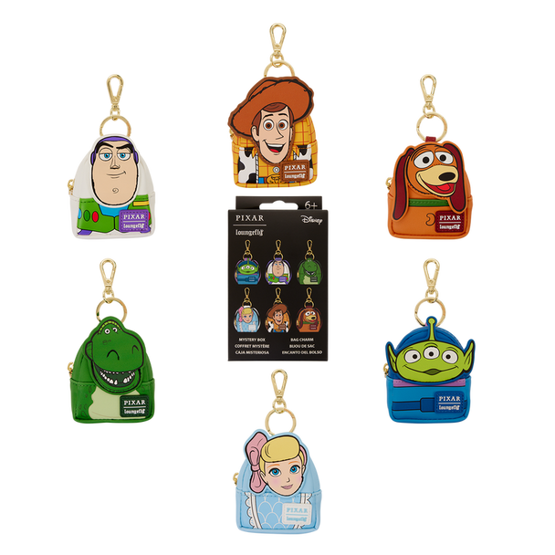 Loungefly Pixar Toy Story Mystery Mini Backpack Bag Charms [ONE RANOM BAG CHARM]