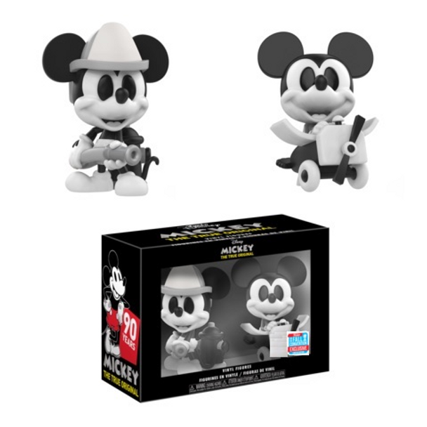 Funko Pop! Disney: Mickey’s 90th Anniversary Black & White 2-Pack Vinyl Figures Funko Pop! Disney: Mickey’s 90th Anniversary Black & White 2-Pack Vinyl Figures