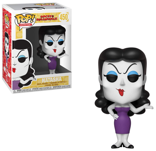 Funko Pop! Animation Natasha #450 – Rocky & Bullwinkle – Vinyl Figure