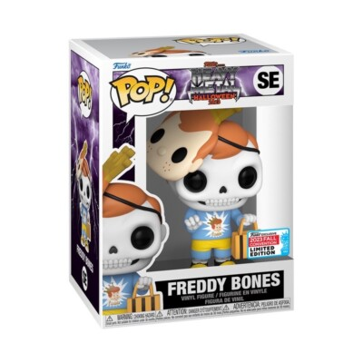 Funko POP! SE Freddy Bones Halloween Skeleton 2022 Fall Convention Exclusive