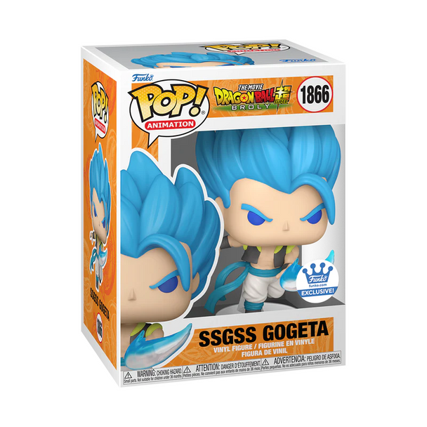 Funko POP! Animation Dragon Ball Super: SSGSS Gogeta #1866 Funko Exclusive