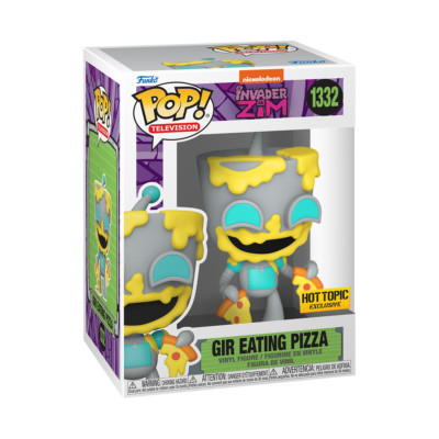 Funko POP! Television Gir Eating Pizza #1332 – Invader Zim Hot Topic Exclusive