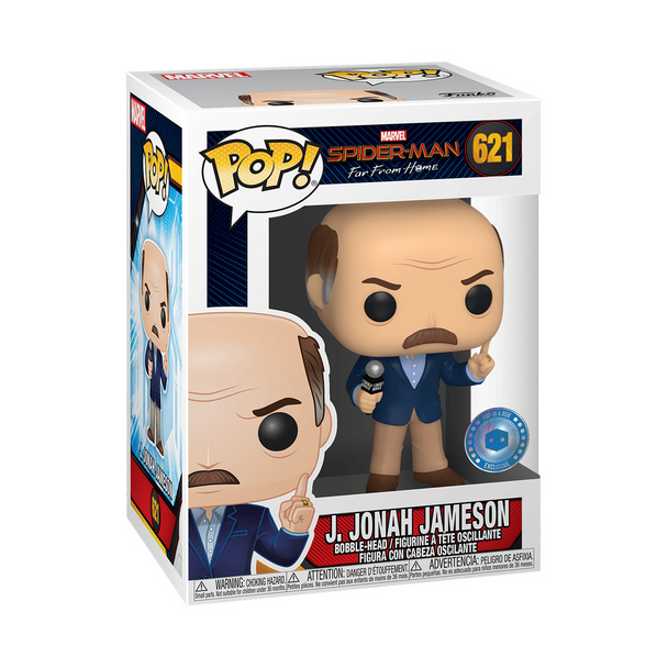 Funko POP! Marvel J. Jonah Jameson #621 – Spider-Man: Far From Home Exclusive
