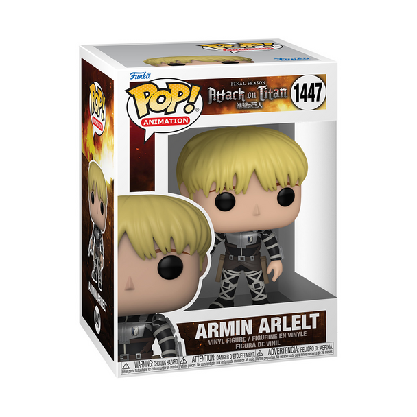 Funko Pop! Attack on Titan Armin Arlert #1447 Vinyl Figure