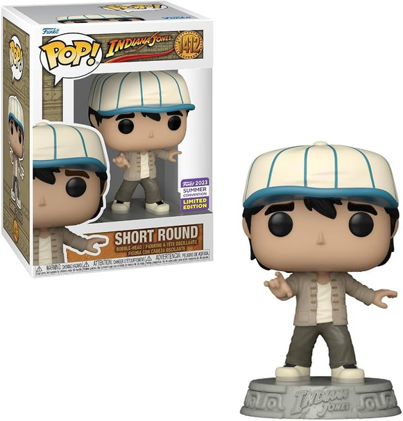 Funko Pop! Indiana Jones Short Round #1412 2023 Summer Convention Limited Edition