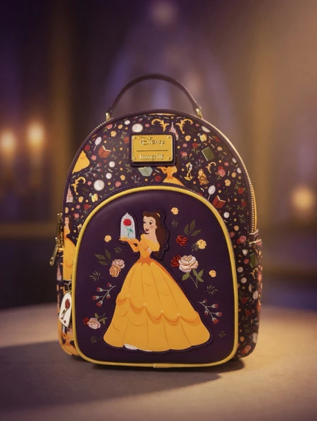 Loungefly Disney Belle Enchanted Beauty Mini Backpack Exclusive