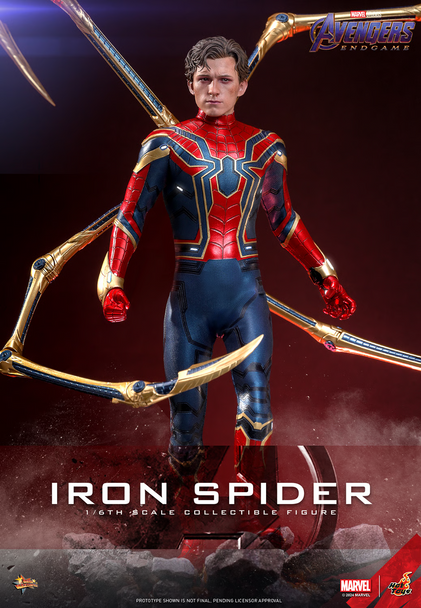 Hot Toys Avengers Endgame Iron Spider 1/6 Scale Collectible Figure