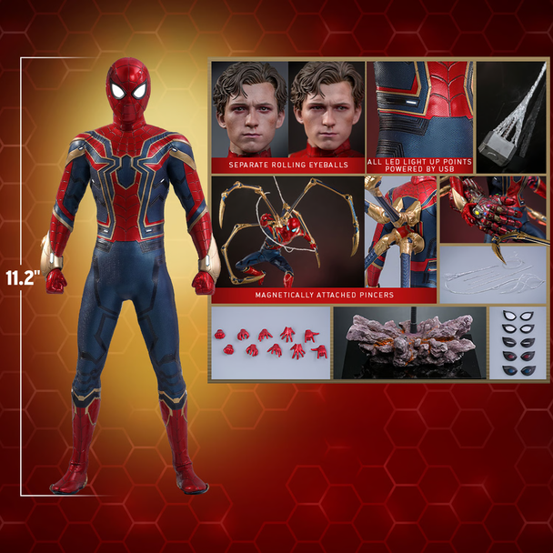 Hot Toys Avengers Endgame Iron Spider 1/6 Scale Collectible Figure