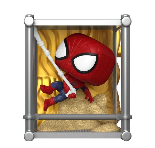 Funko Pop Marvel Spider-Man No Way Home Amazing Spider-Man #1186 vinyl figure in web-swinging action pose