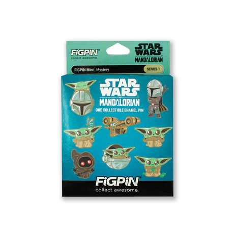 FiGPiN Mini Star Wars The Mandalorian Mystery Series 1 blind pack collectible enamel pin