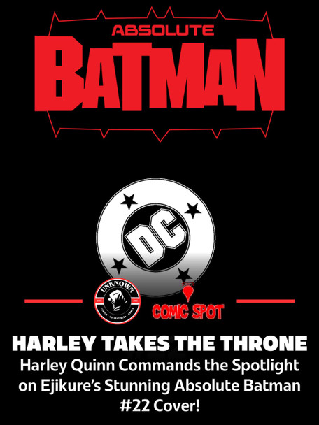Absolute Batman #22 Ejikure Exclusive 3-pack bundle featuring Trade Dress, Virgin, and Virgin Foil variants
