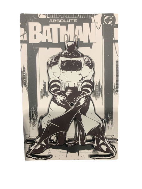 Absolute Batman #1 Dragotta Comic Spot Exclusive black and white enamel pin limited to 200 pieces