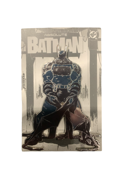 Absolute Batman #1 Dragotta Comic Spot Exclusive black and white metallic enamel pin limited to 100 pieces