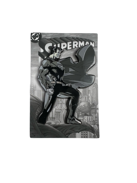 Superman #204 Jim Lee Comic Spot Exclusive 2" Enamel Pin (Black & White Variant) – Limited to 100