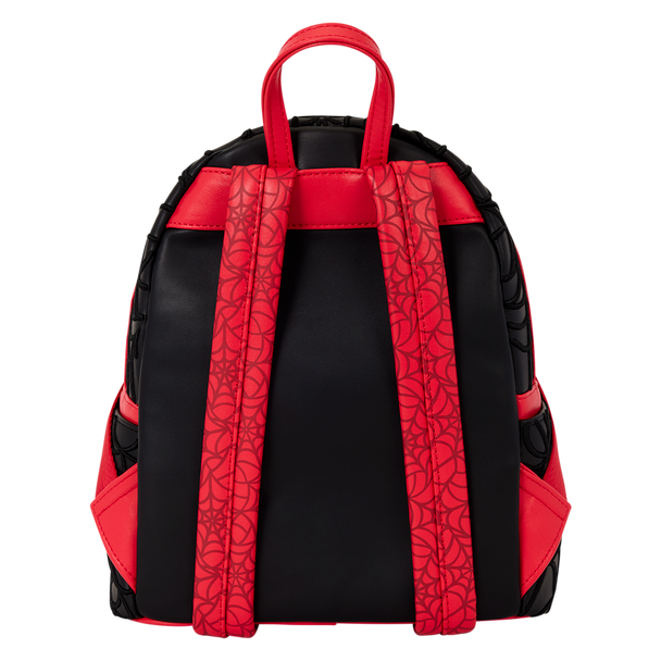 Loungefly Marvel Spider-Man Spider Web Mini Backpack UPC 671803586116