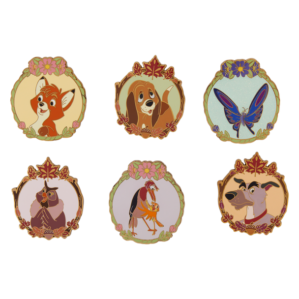 Loungefly Disney The Fox and the Hound Mystery Box Enamel Pin UPC 671803586383