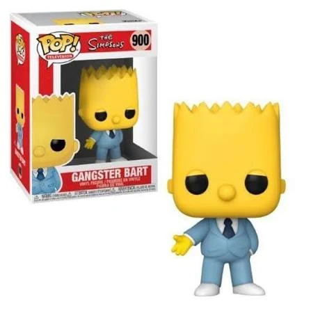 Gangster Bart #900 Funko Pop! from the classic animated television series The Simpsons.