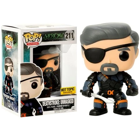POP Arrow TV Deathstroke Unmasked Exclusive