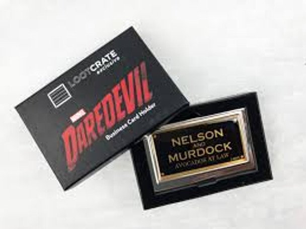 Daredevil Luke crate business card holder