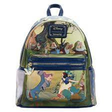 Loungefly Disney Snow White Scenes Mini Backpack *NWOT* Loungefly Disney Snow White And The Seven Dwarfs Forest  main image 4