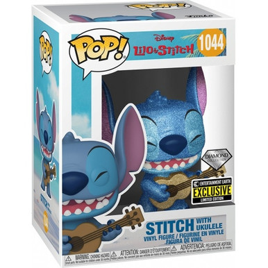 でぶっちょ Pop! Stitch with Ukulele Diamond Glitter #1044 EE - Comic Spot