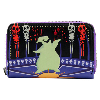 Loungefly Disney Nbc Lock Shock Barrel Oogie Boogie Zip Around