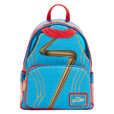 Loungefly Marvel Ms Marvel Cosplay Mini Backpack - Comic Spot display picture 1
