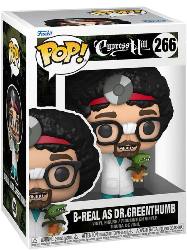 Pop! Rocks: Cypress Hill - B Real (Dr. Greenthumb) #266