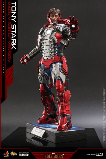 Marvel Tony Stark (Team Suit) Sixth Scale Figure by Hot Toys