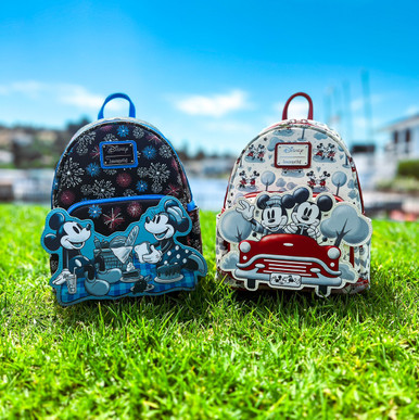 Loungefly Disney Mickey and Minnie Car Fireworks Combo Comic Spot