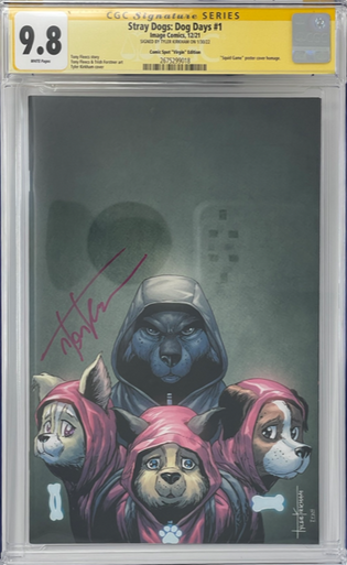 Stray Dogs Dog Days 1 Signature Series CGC 9.8 Comic Spot Virgin
