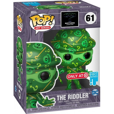 Funko POP! DC's Batman Forever The Riddler Art Series with Protector 