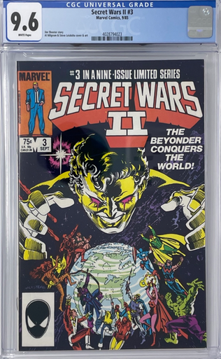 Secret wars #1-9 コンプリートセット アメコミリーフ Secret wars #1-9 コンプリートセット アメコミリーフ Secret