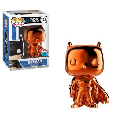 Batman 144 Gold Chrome Batman Funko Pop Pop! DC Heroes: Orange