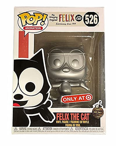 POP! Animation Felix The Cat Exclusive Metallic Silver #526