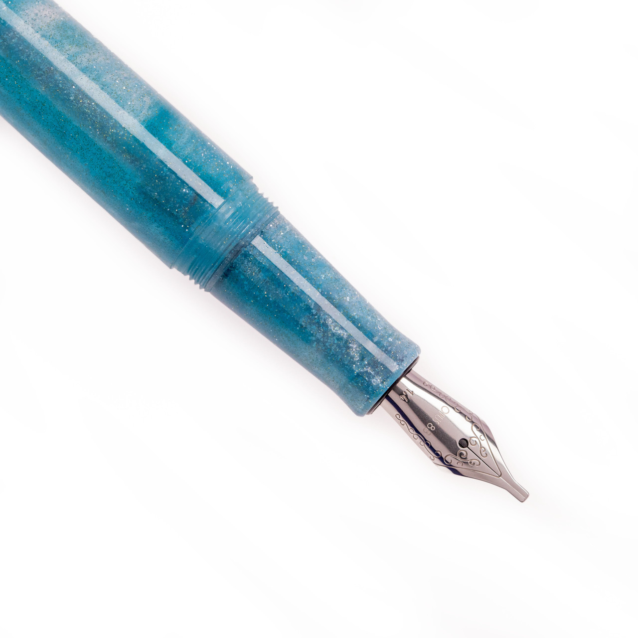 Opus 88 Fountain Pen - Koloro Blue & White