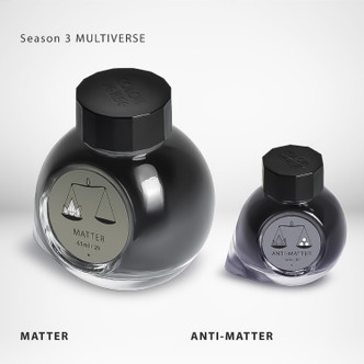 Colorverse Multiverse Fountain Pen Ink Set - Matter & Anti-matter, Gray