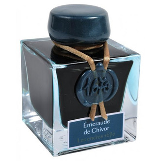 J Herbin 1670 Anniversary Ink - Emerald de Chivor - 50 ML