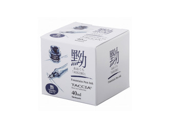 Taccia Fountain Pen Ink - Aoguro (Blue Black) 40ml