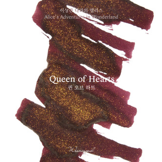 Wearingeul Ink - Queen of Hearts (Red Black) - 30 ml