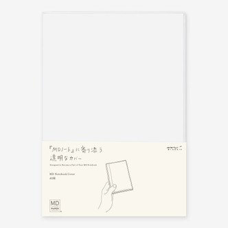 Midori MD Notebook Clear Cover - A5 Midori MD Notebook Clear Cover - A5