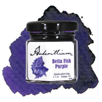 Anderillium Ichthyformes Series Fountain Pen Ink - Betta Fish Purple 1.5 oz Anderillium Ichthyformes Series Fountain Pen Ink - Betta Fish Purple 1.5 oz