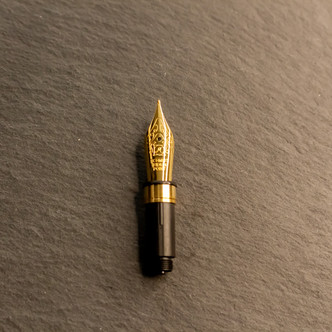 Benu Gold-Plated Stainless Steel Fountain Pen Nib #6 - Medium