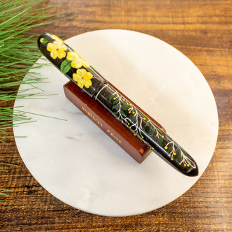 ZekPen Sakura Fountain Pen - Golden Night Bloom