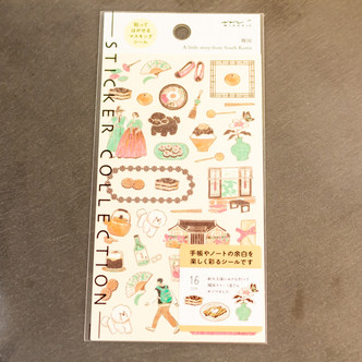 Midori Stickers: Korean Motifs