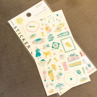 Midori Stickers: Japanese Motifs