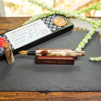 Dave Dollar Fountain Pen - Freedom Chocolate Mousse