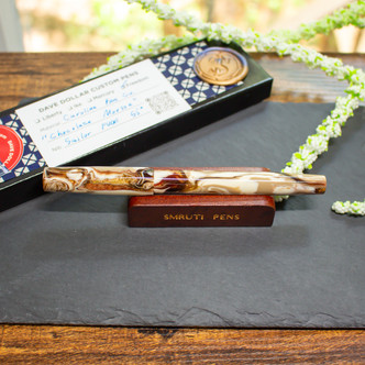 Dave Dollar Fountain Pen - Freedom Chocolate Mousse